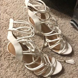 White dream Paris heels